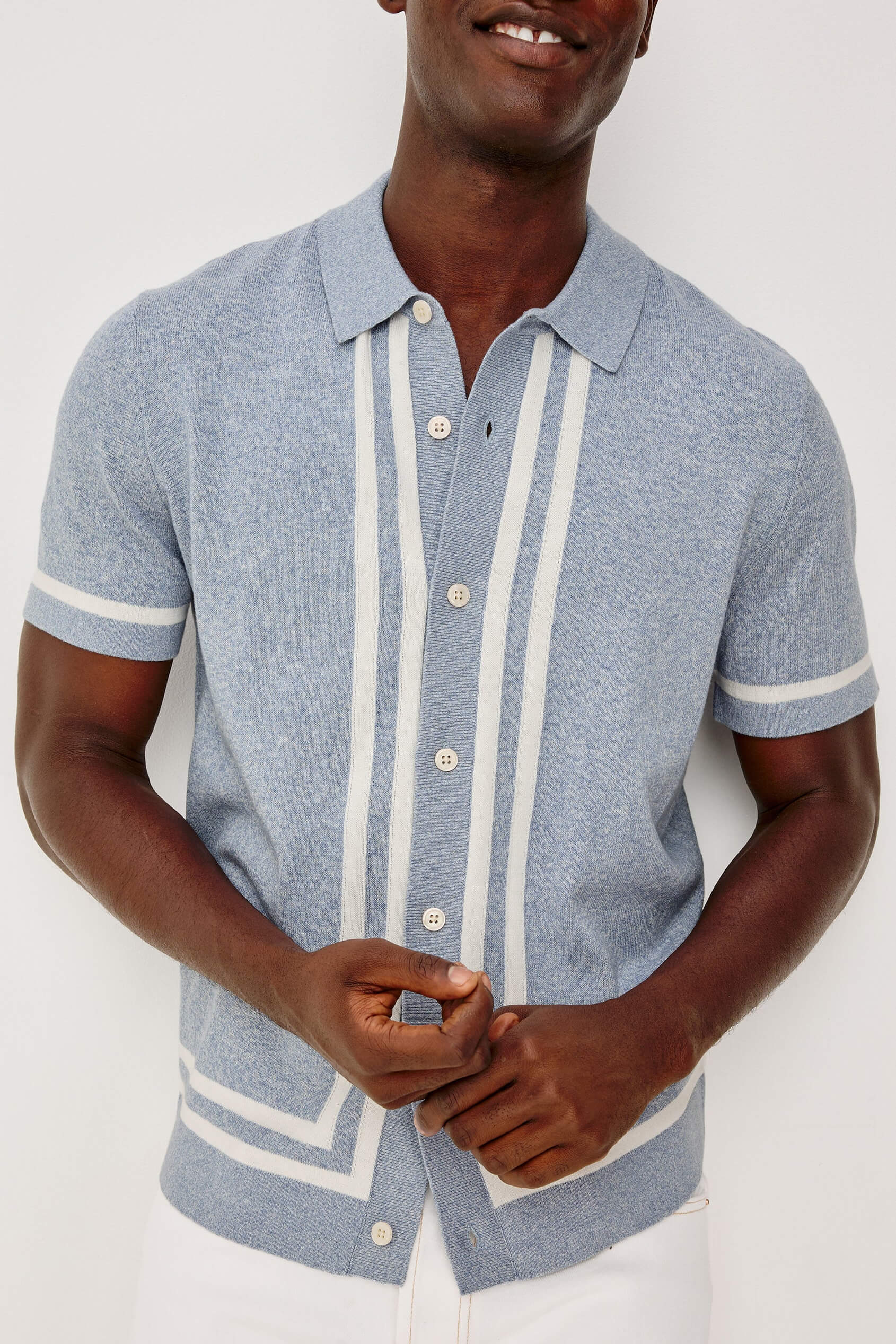 Rails Leo Shirt in sky white
