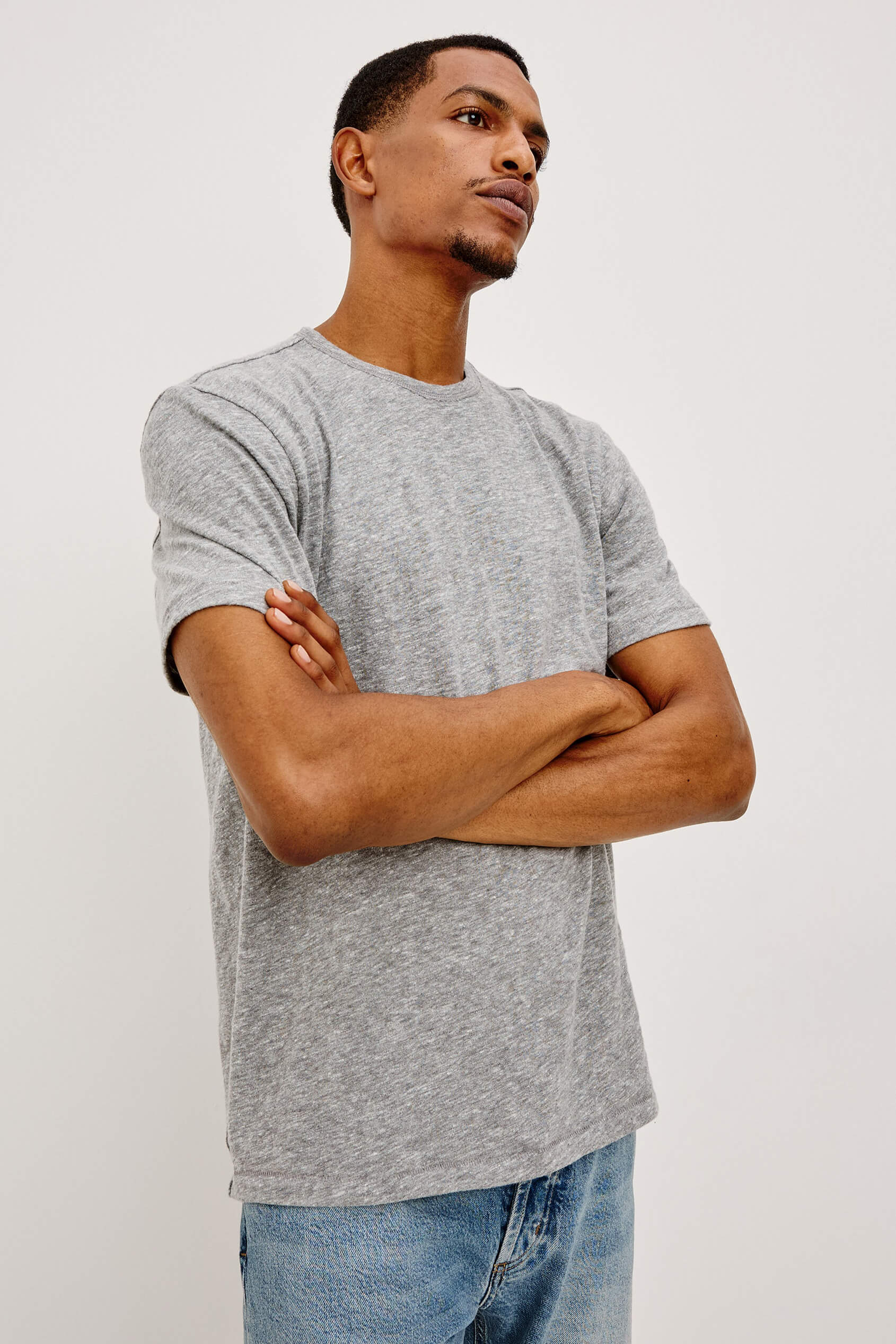 Rails Neil T Shirt in heather grey