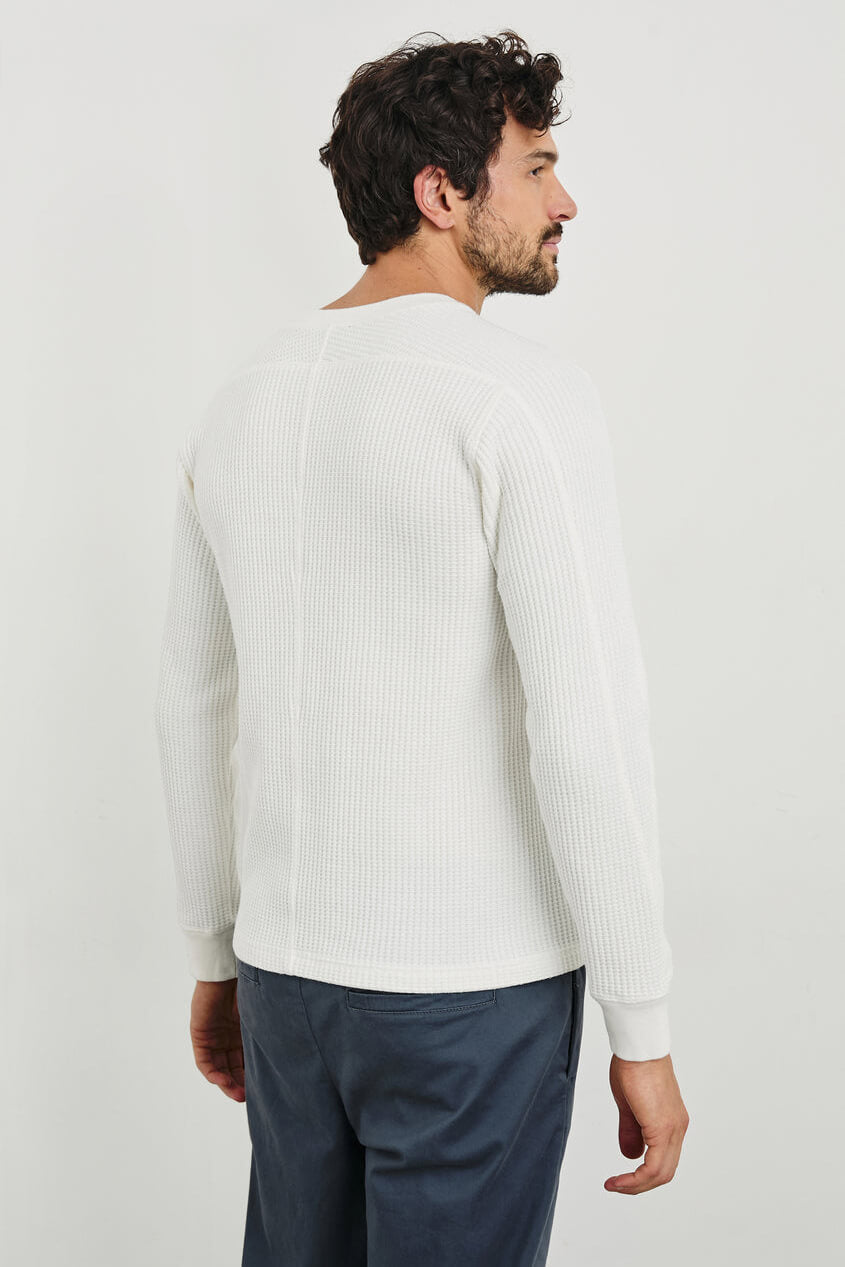 Rails Wade Thermal in white