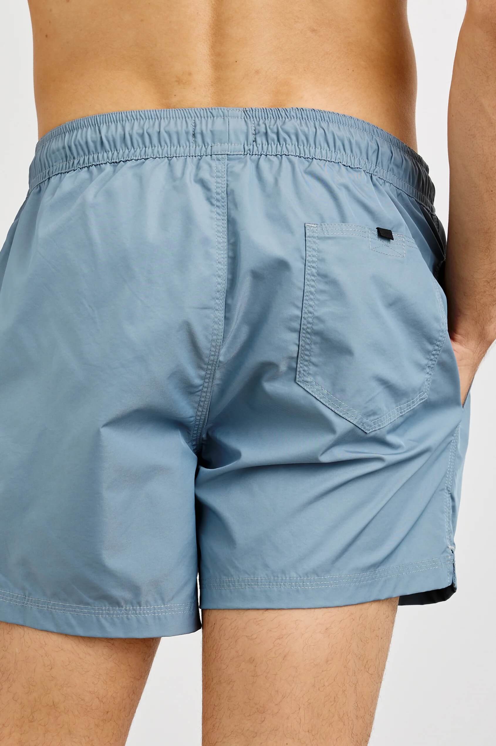 Rails Labrea swim short in Slate Blue back