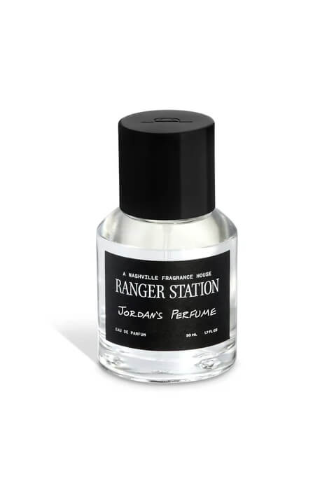 Ranger Station Jordan's Perfume unisex skin scent with sandalwood, ambergris, cedarwood, rose and jasmine fragrance notes.