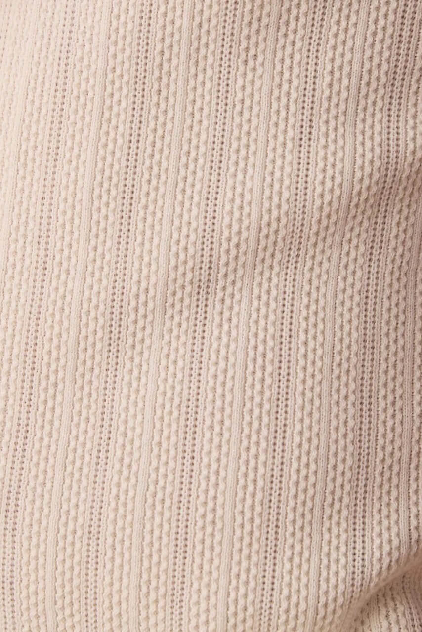 Details on Robles Textured Knit Camp Button Up