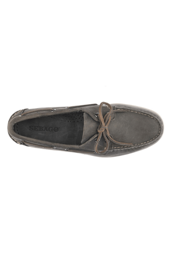 Sebago Docksides Crazy H Shoe in dark grey