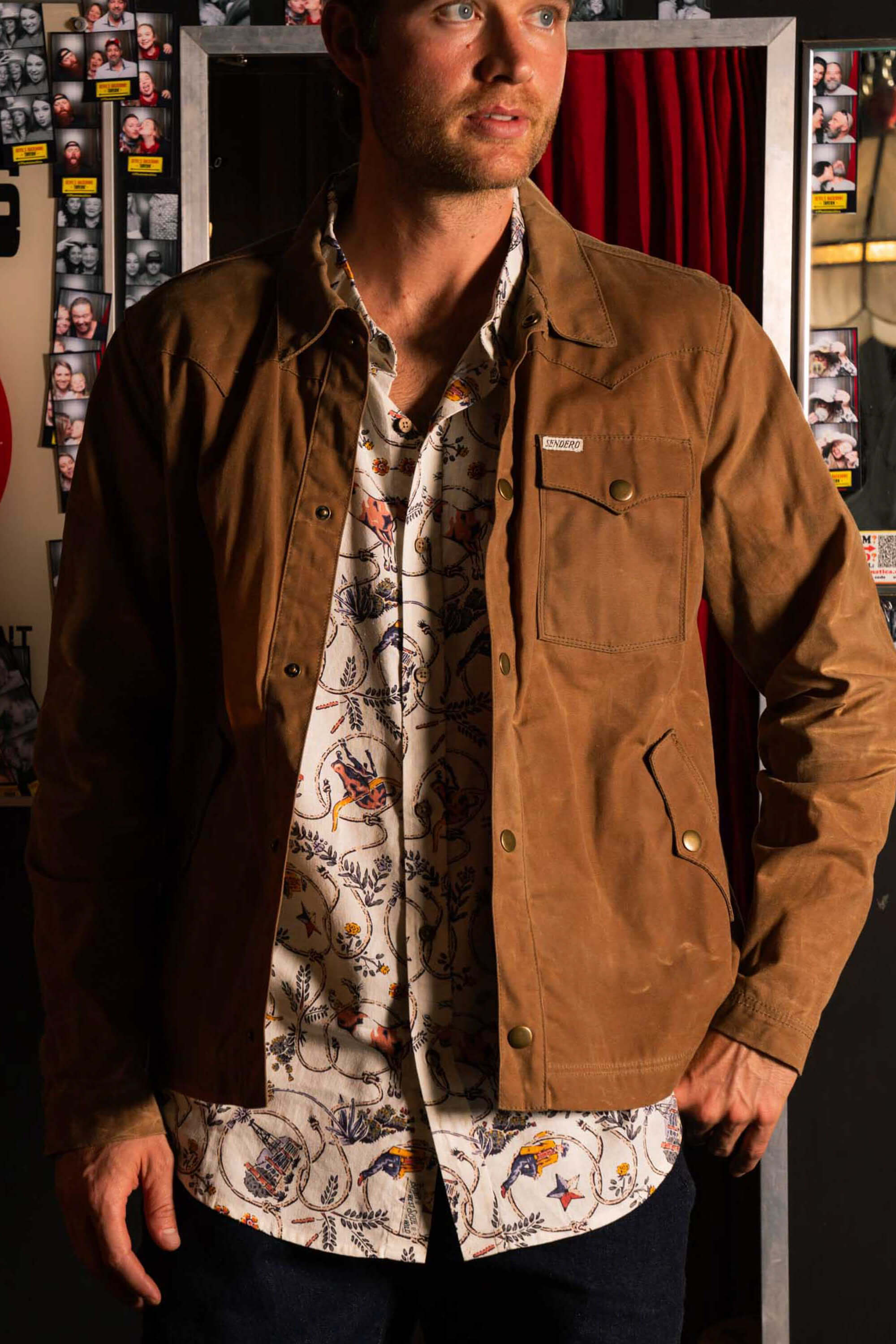 Sendero City Slicker Shirt in high lonesome