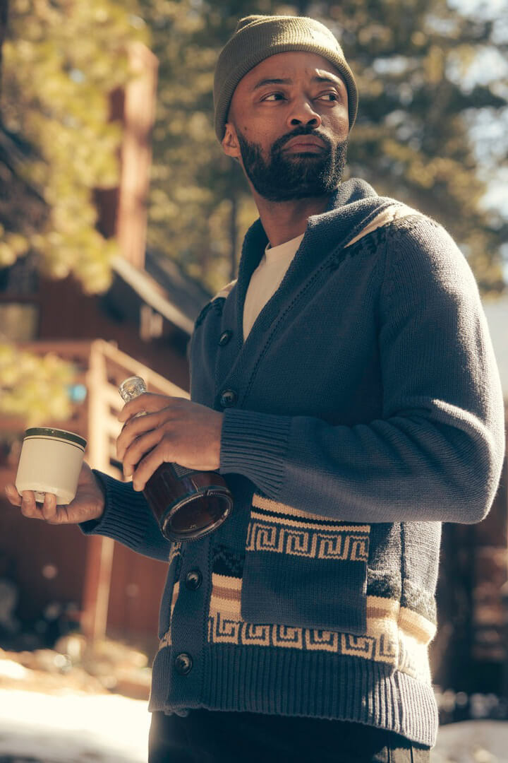 Sendero Neuvo Laredo Jacket in faded indigo