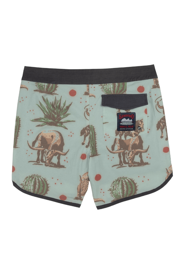 Sendero Point Bar Boardshorts in dos neuces
