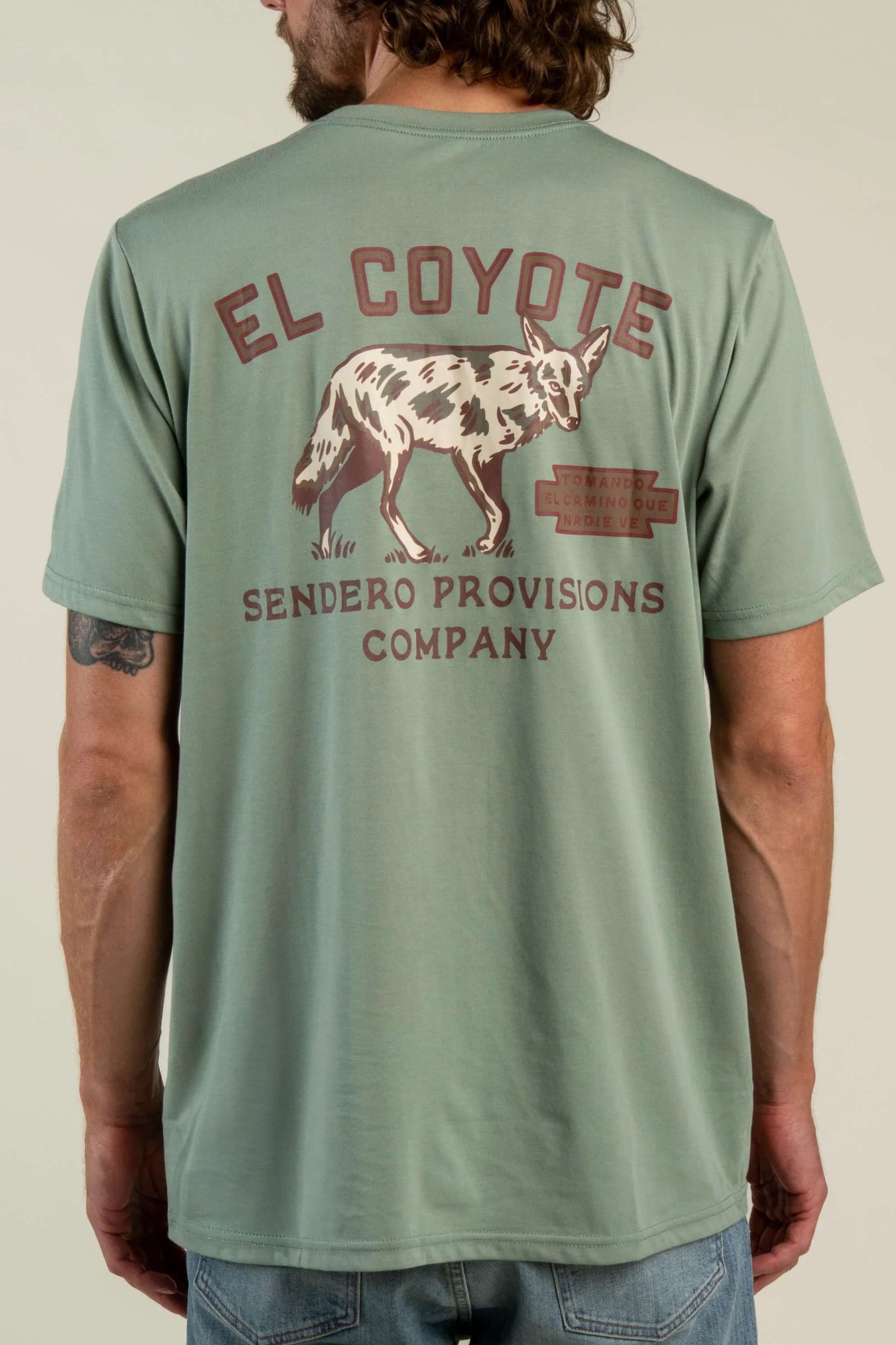 Sendero Coyote T-Shirt in Laguna