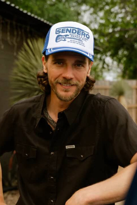 Sendero Guitar Repair Hat Blue