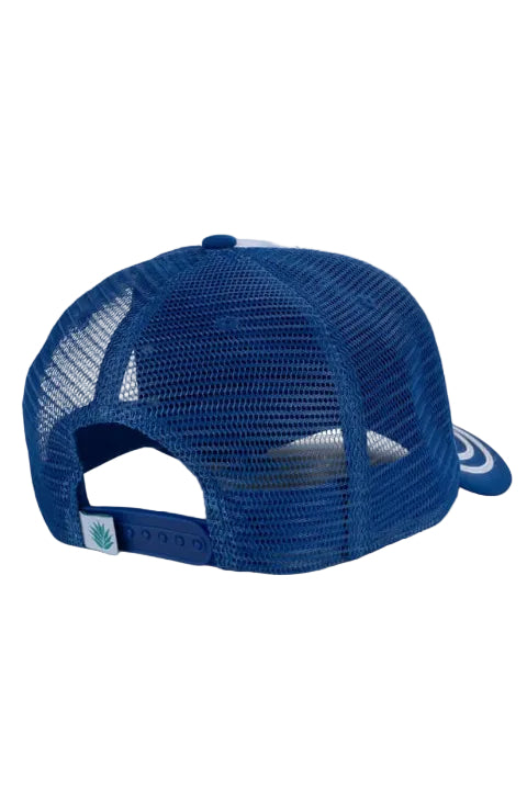 Sendero Guitar Repair Hat Blue back detail