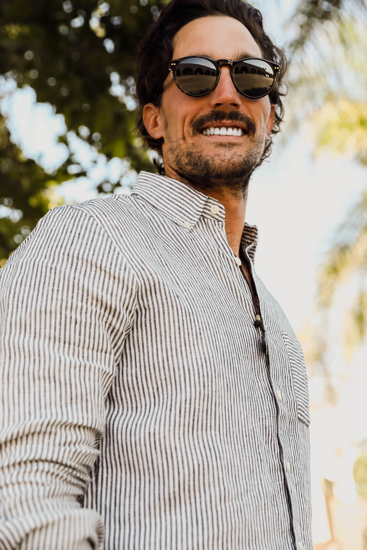 mens linen shirt