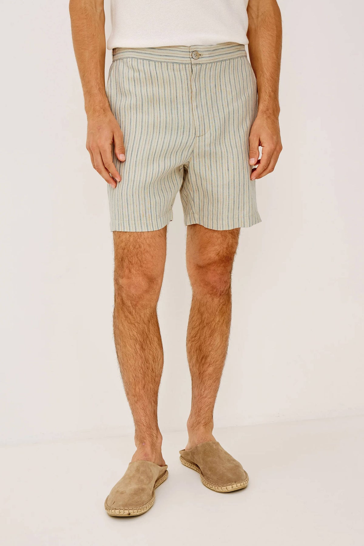 Rails Wilson Short in Ecrus Multi Stripe