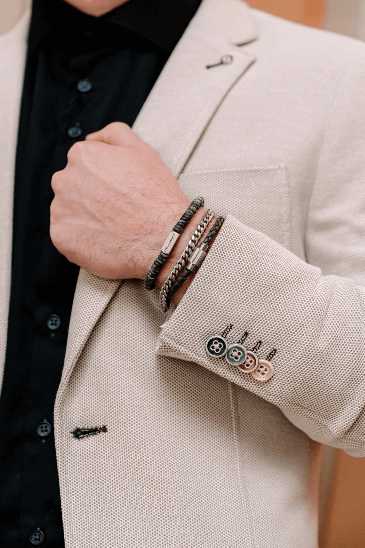 Silver Landon Luke Bracelet