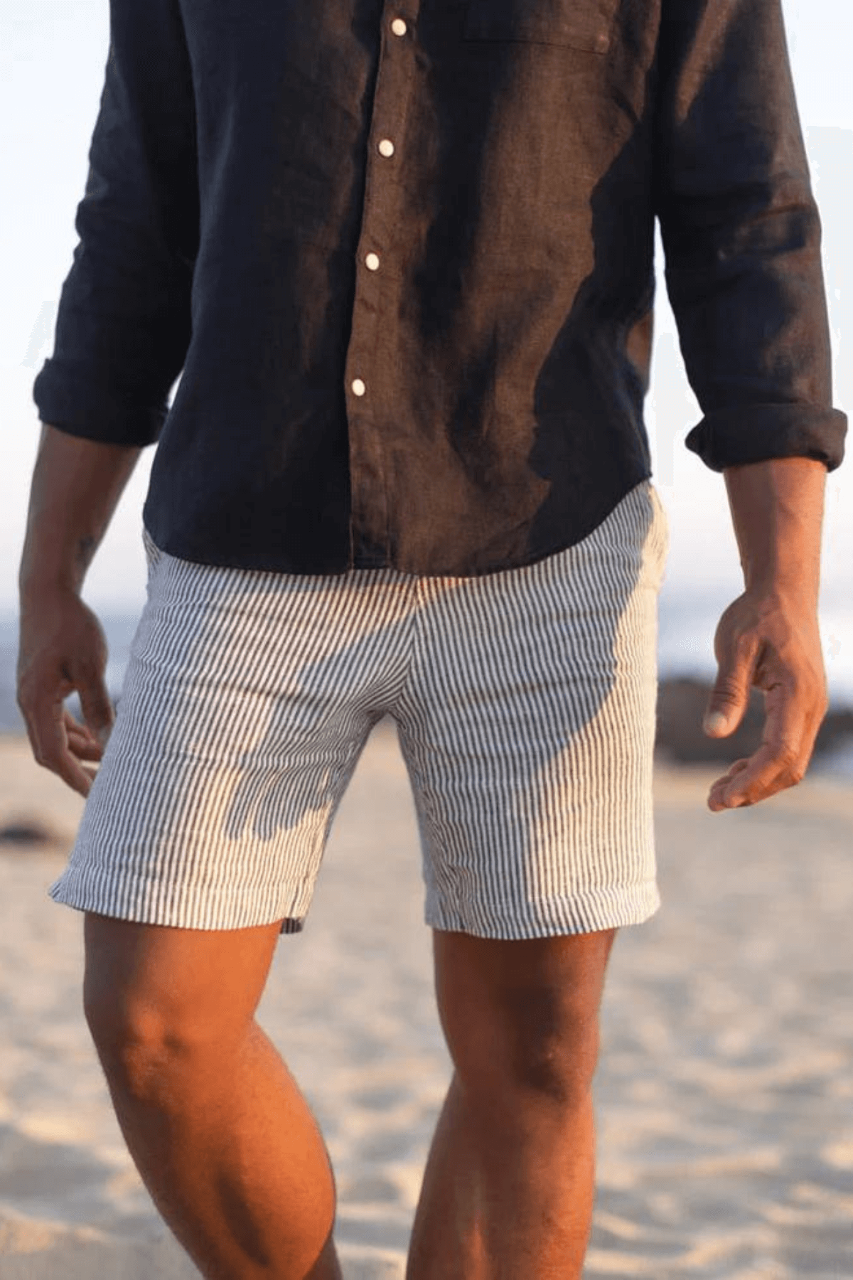 Alex Crane Bo Shorts Lines fashion
