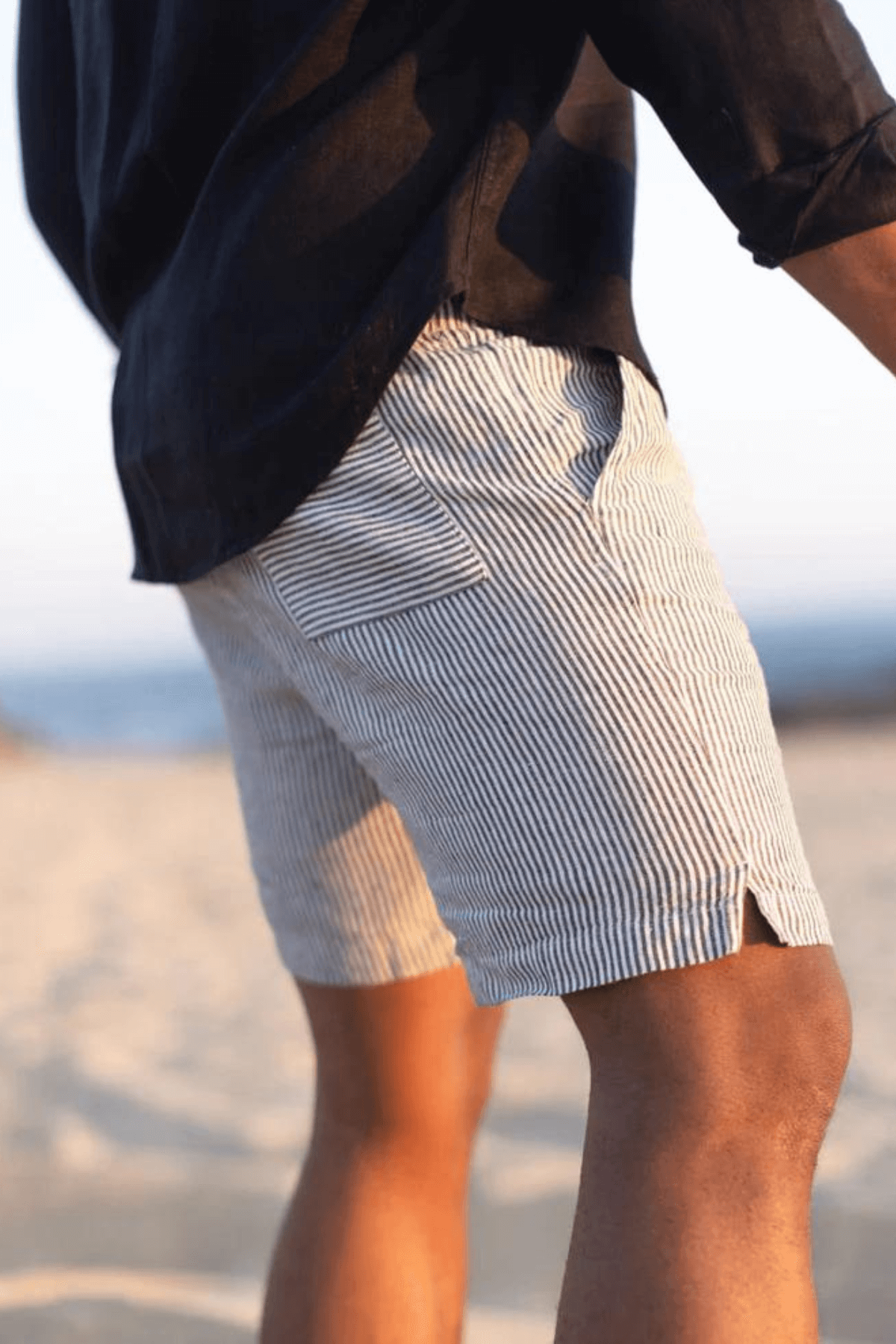 Alex Crane Bo Shorts Lines how to wear