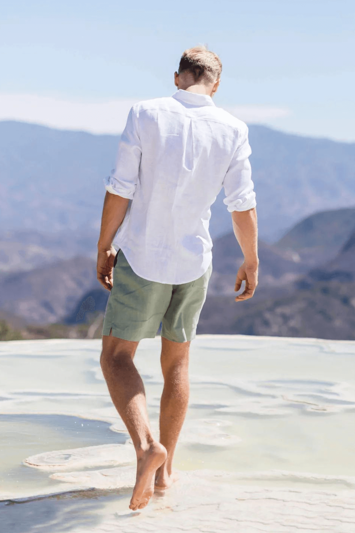 Alex Crane Bo Shorts Moss lifestyle