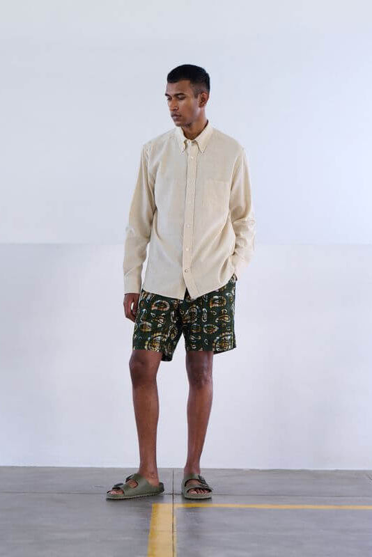 5 Button Down Collar Shirt in 20