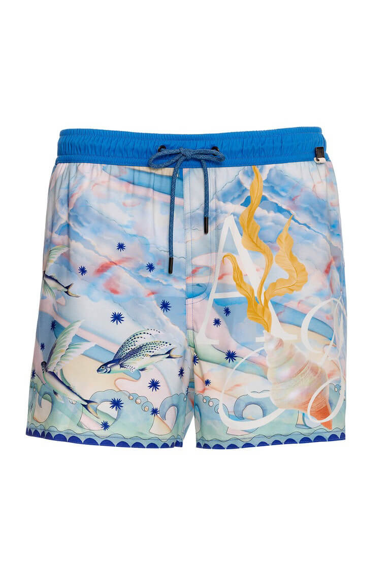 Agua Bendita Cassius Swim Trunks in naca