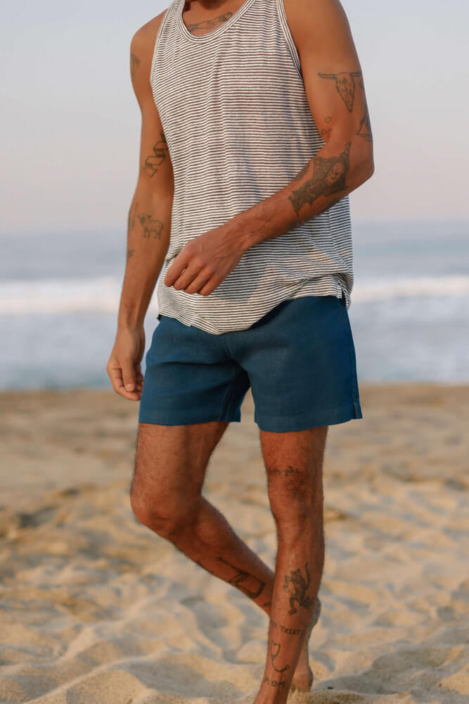 Alex Crane Bo Shorts in dusk lifestyle