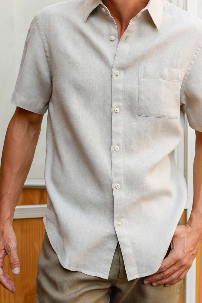 Alex Crane Ola Shirt Bone fit
