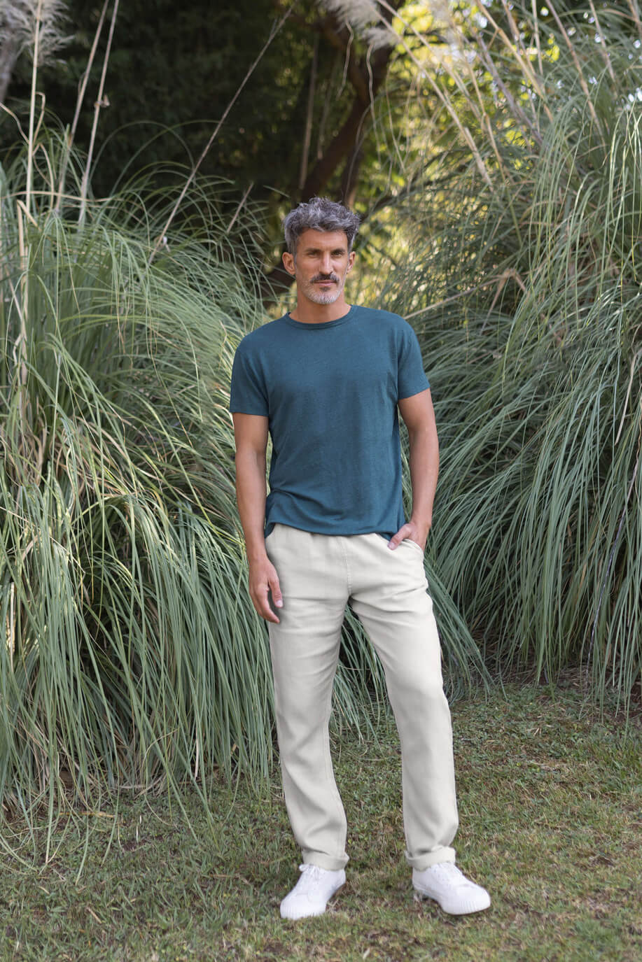 Alex Crane Sun Tee in dusk outfit