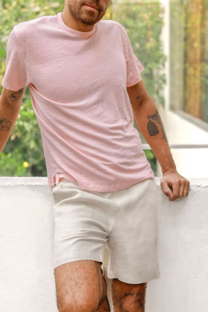 Alex Crane sun tee in watermelon style