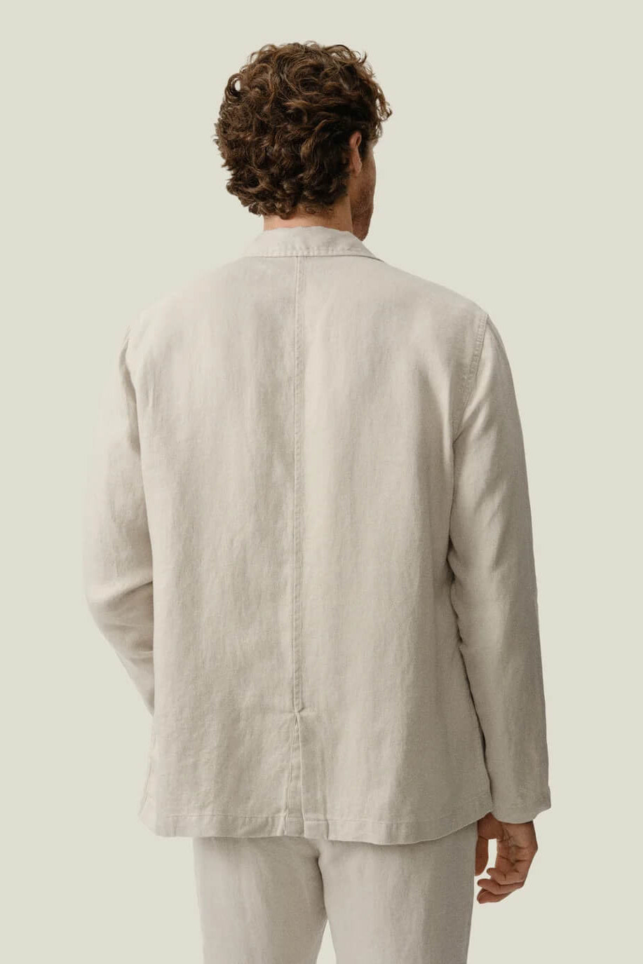 Alex Crane Alta Blazer in Bone back
