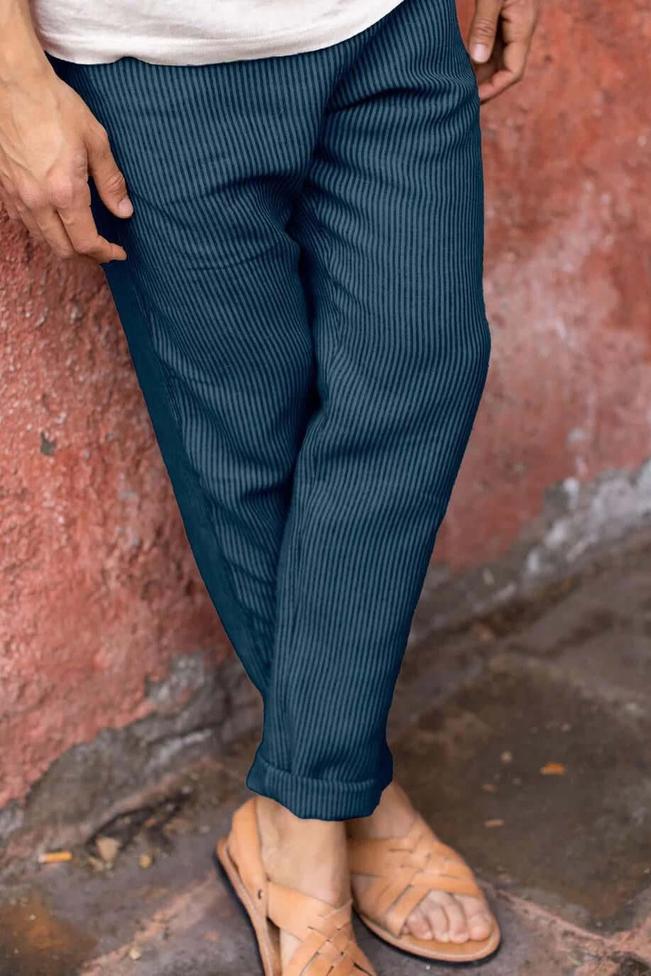 Alex Crane Bo Pants in Overdye Chai lifestyle