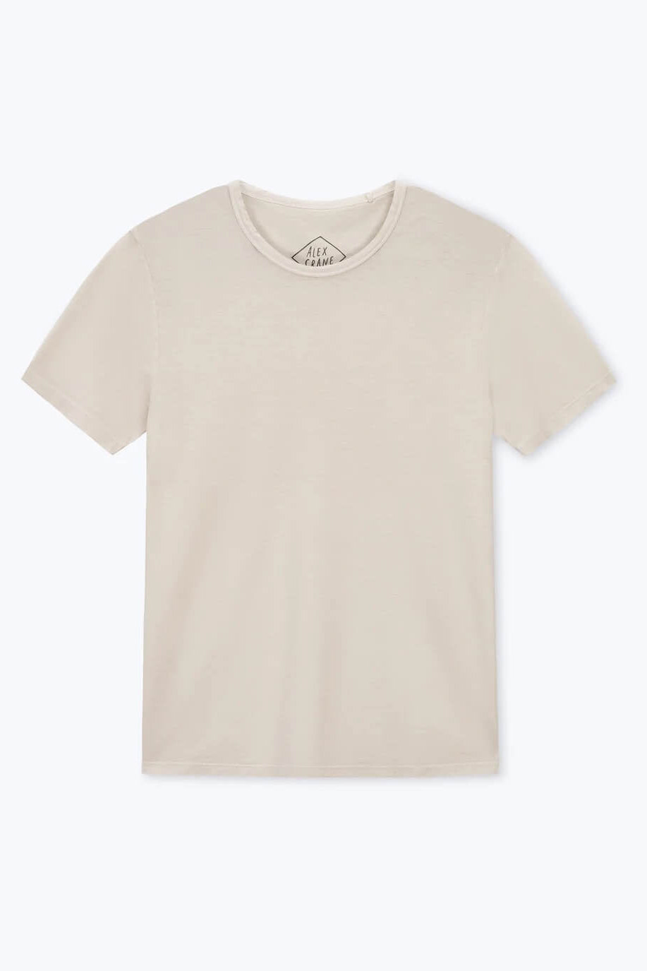 Alex Crane Crepe Tee in Cream