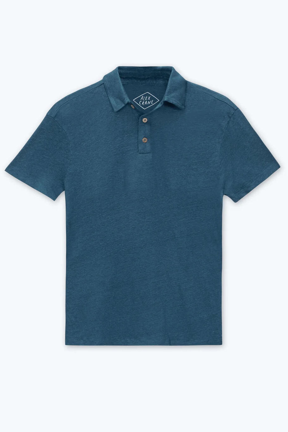 Alex Crane Knit Polo in Dusk