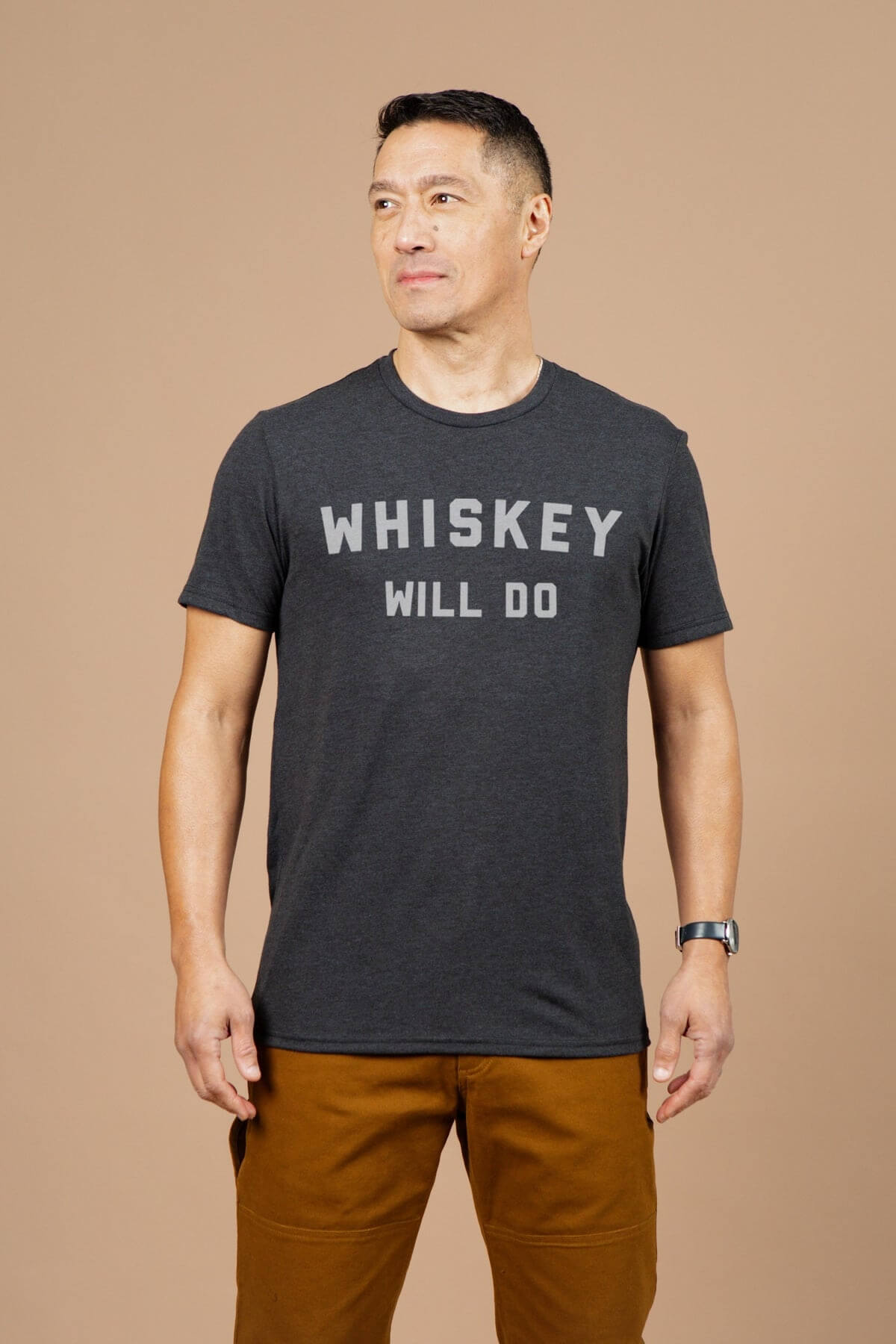 Bridge & Burn whiskey will do tee