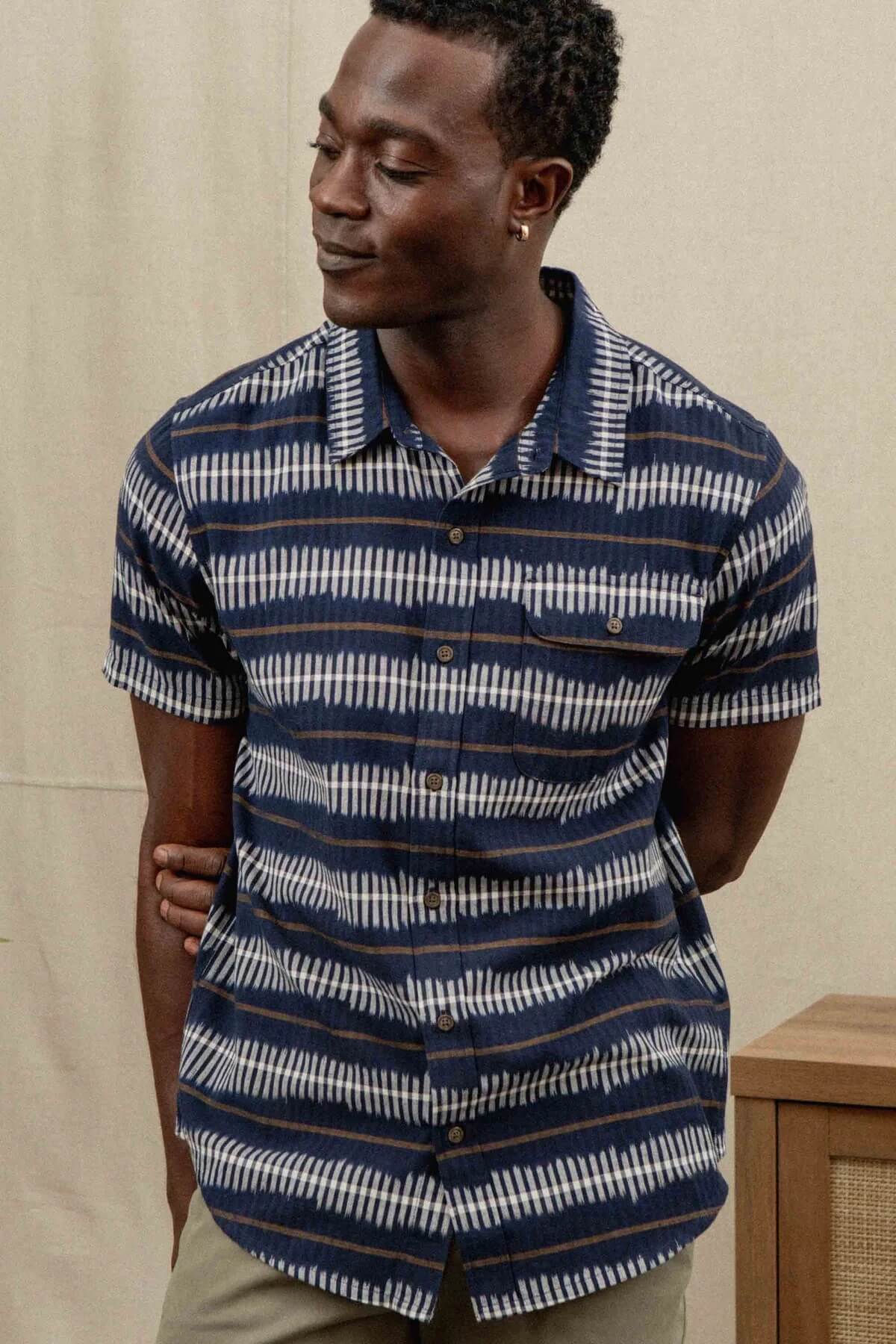Bridge & Burn The Marten Shirt in Dusk Mirage style