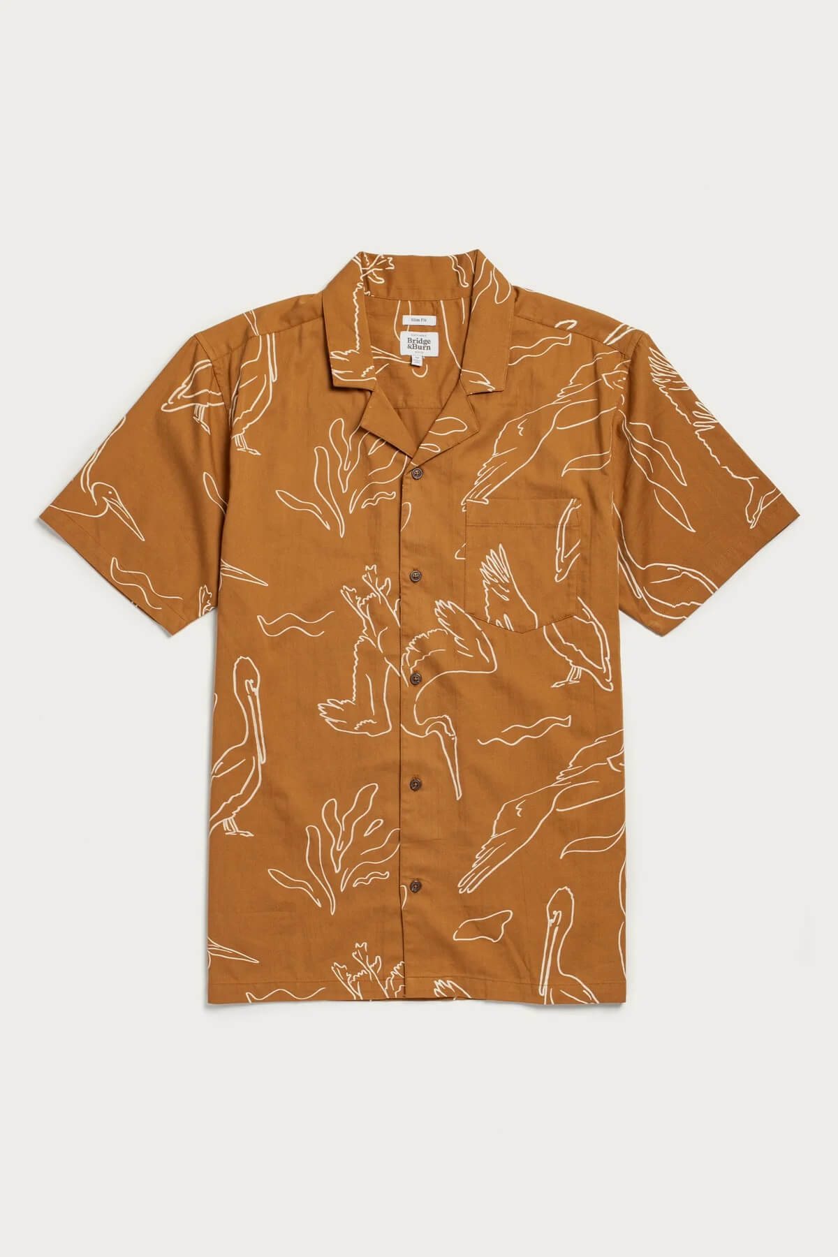 Bridge and burn The Bodie Shirt in Shoreflight flat product