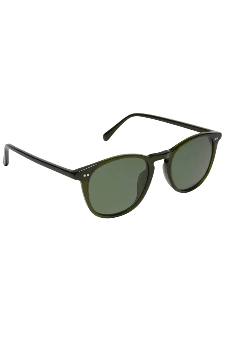Diff Eyewear Jaxson XL Polarized Sunglasses in Dark Olive