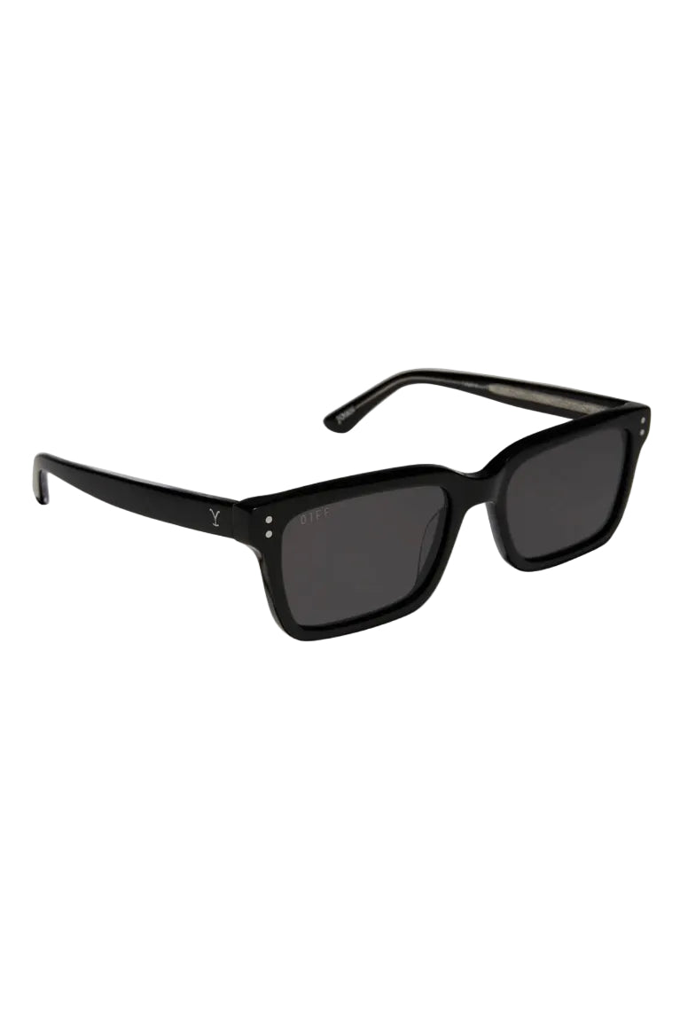 John Dutton in Black/Grey by Diff Eyewear 