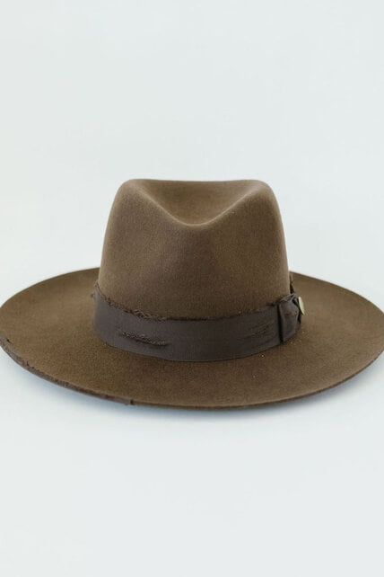 Gigi Pip Del Mar Fefora Hat in dark brown