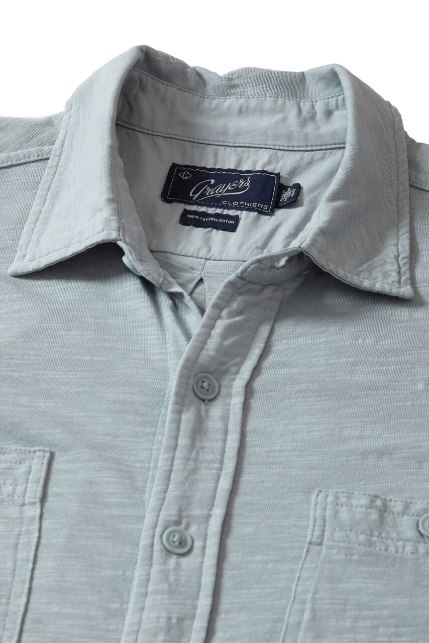 Grayers Flex  Everyday Knit Short Sleeve Shirt Abyss