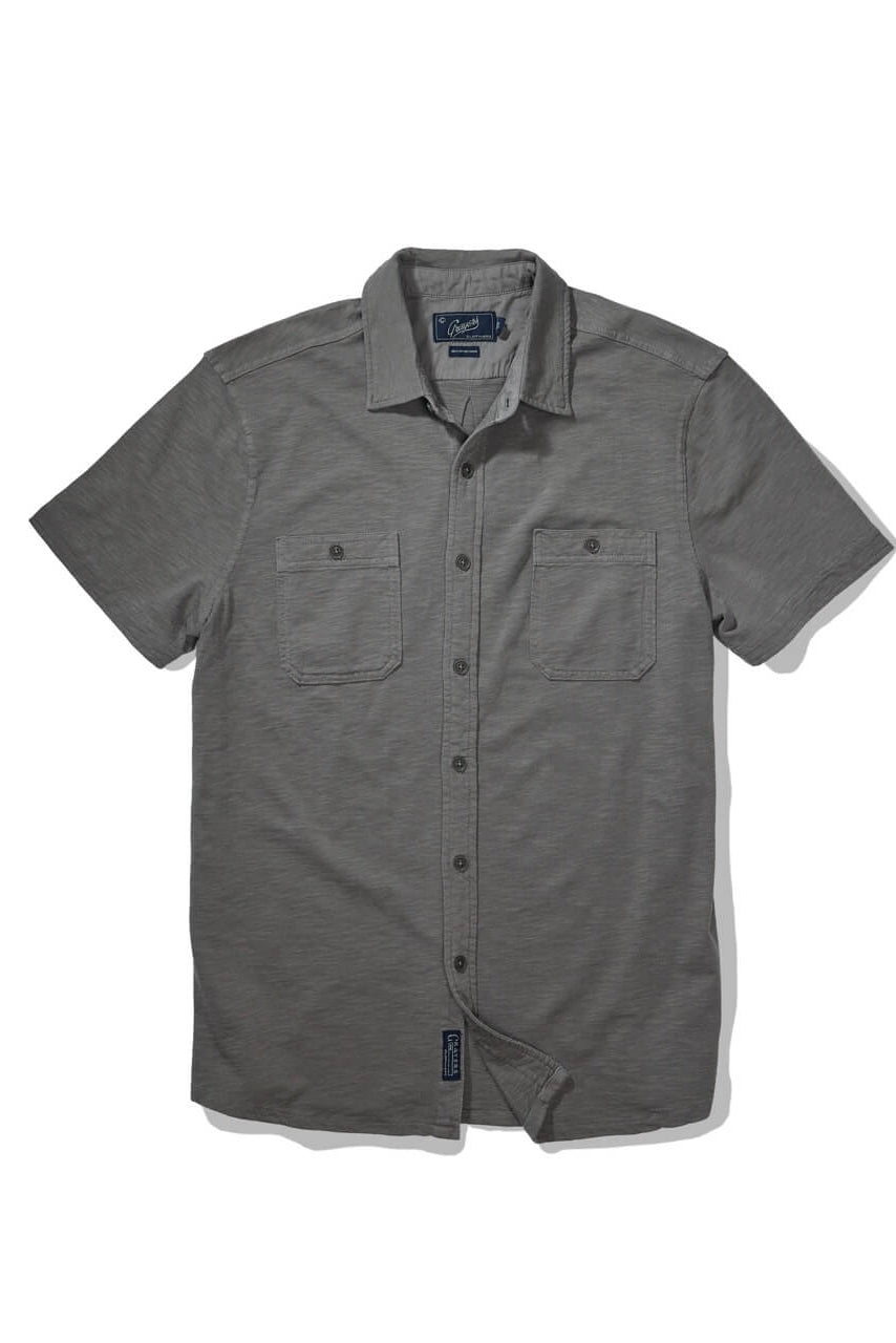 Flex  Everyday Knit Short Sleeve Shirt Castle Rock