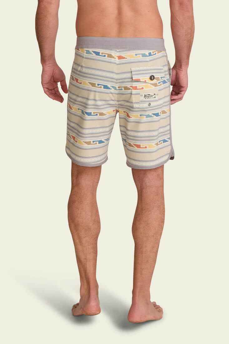 Howler Bros Bruja Boardshorts in temple tracks sand