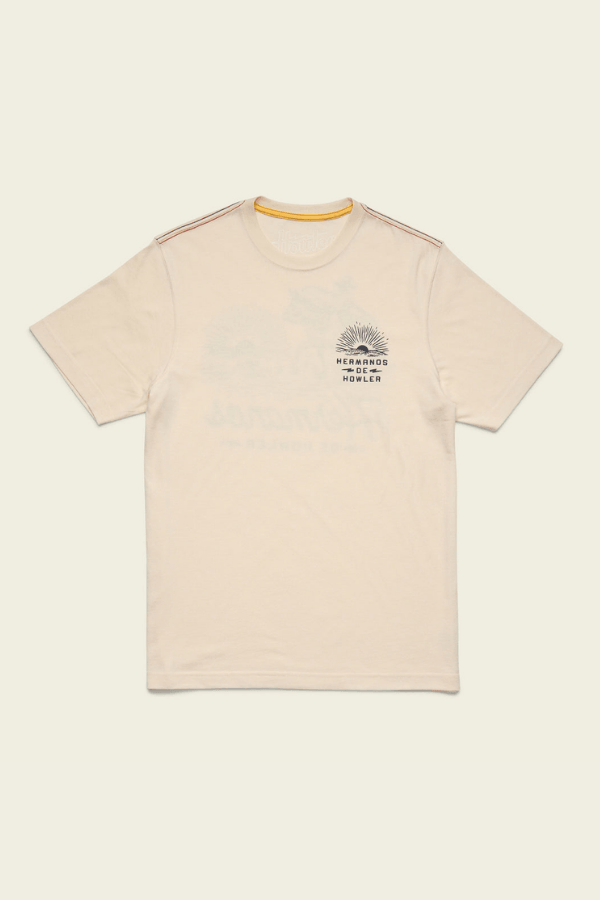 Howler Bros Sunset Rider T shirt in natural