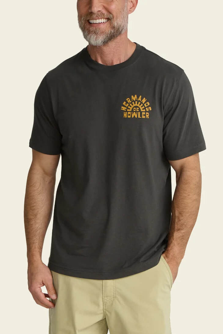Howler Bros Serpiente Offerings T-Shirt in Antique Black