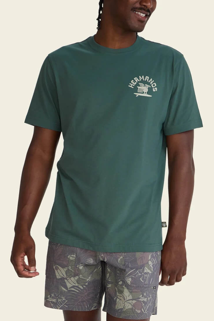 Howler Bros Surfbird T-Shirt in Fern Green
