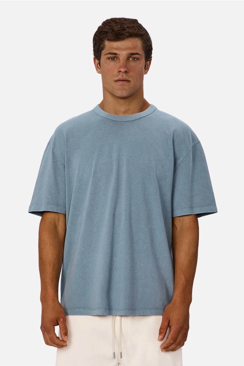 Industrie The Del Sur Tee in Dark Agean