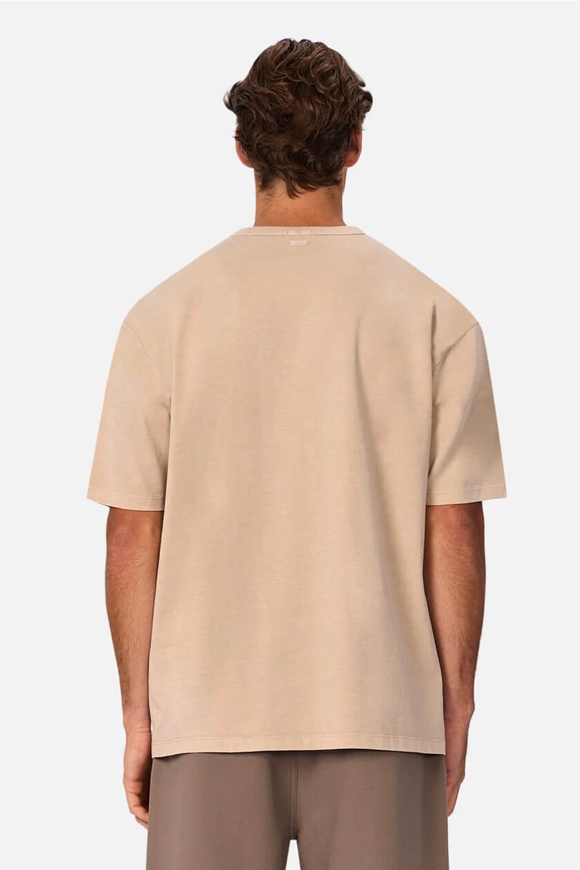Industrie The Del Sur Tee in Raffia back fit