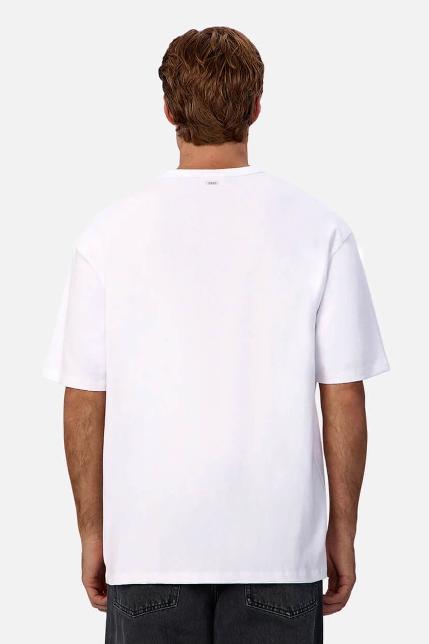 Industrie The Del Sur Tee in White back fit
