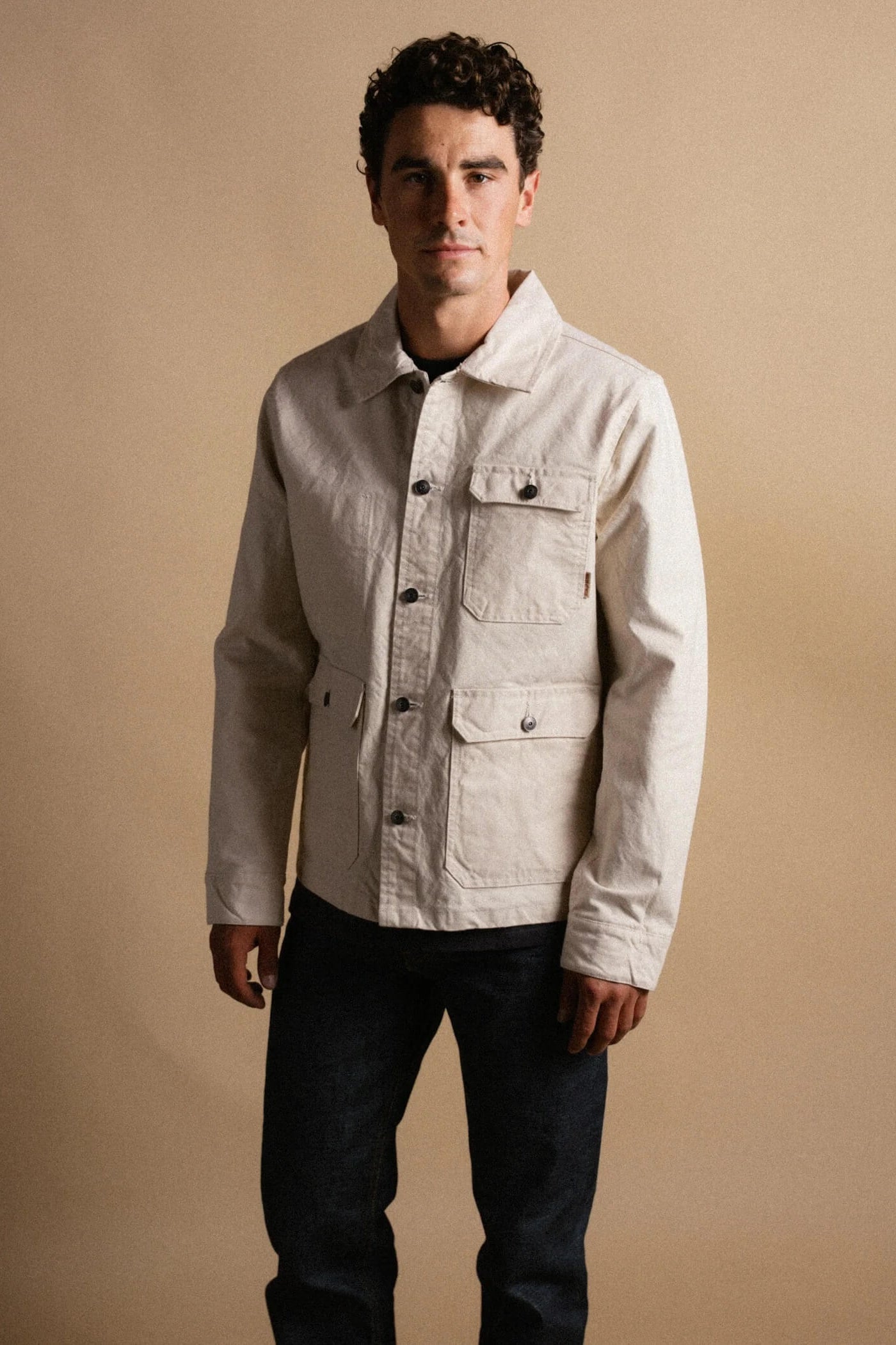 Iron & Resin Hill Jacket in Antique White