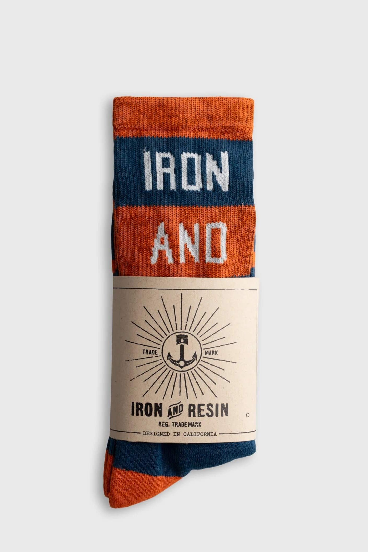 Iron & Resin INR Sock in Blue
