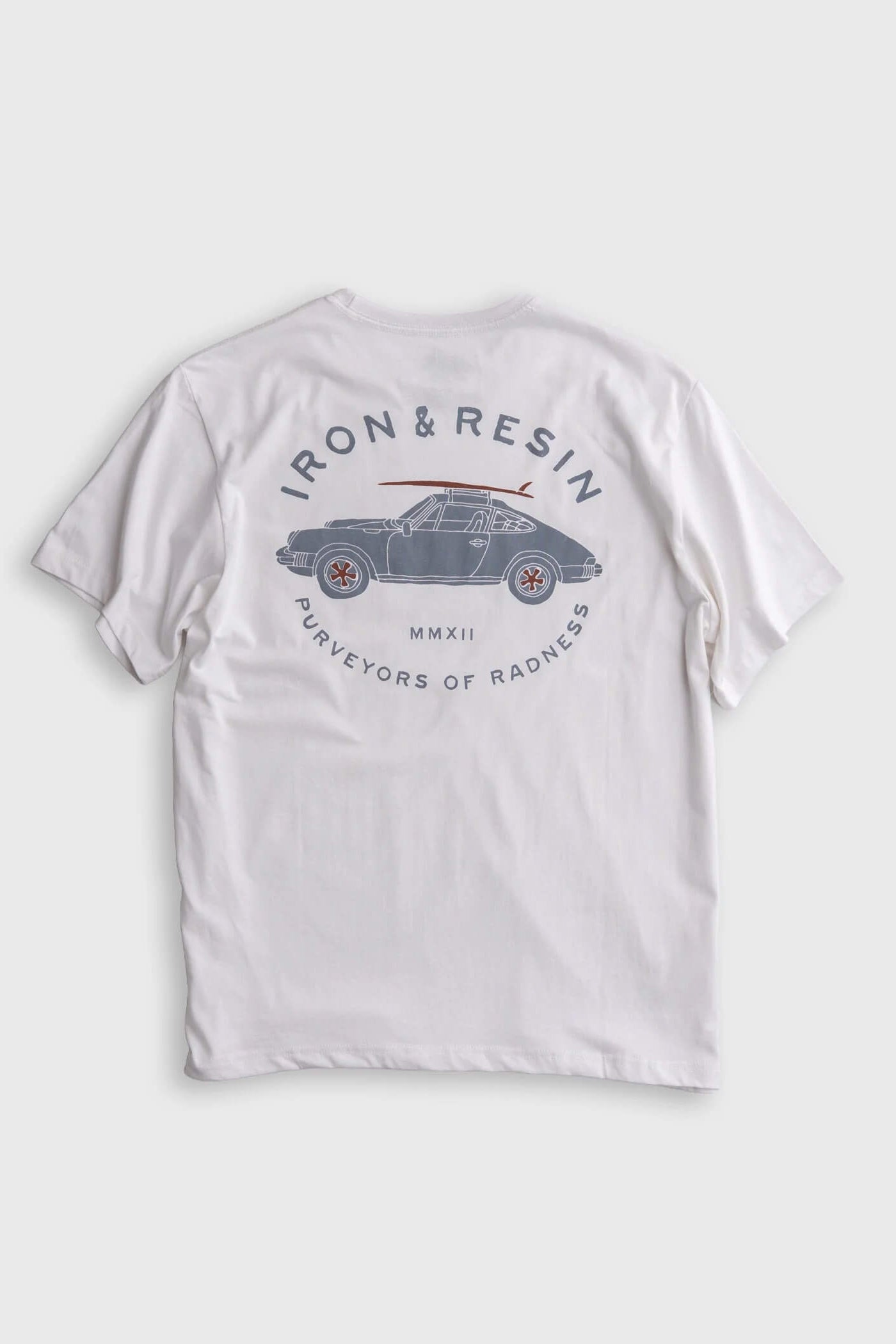 Iron & Resin Purveyors of Radness Pocket Tee in White