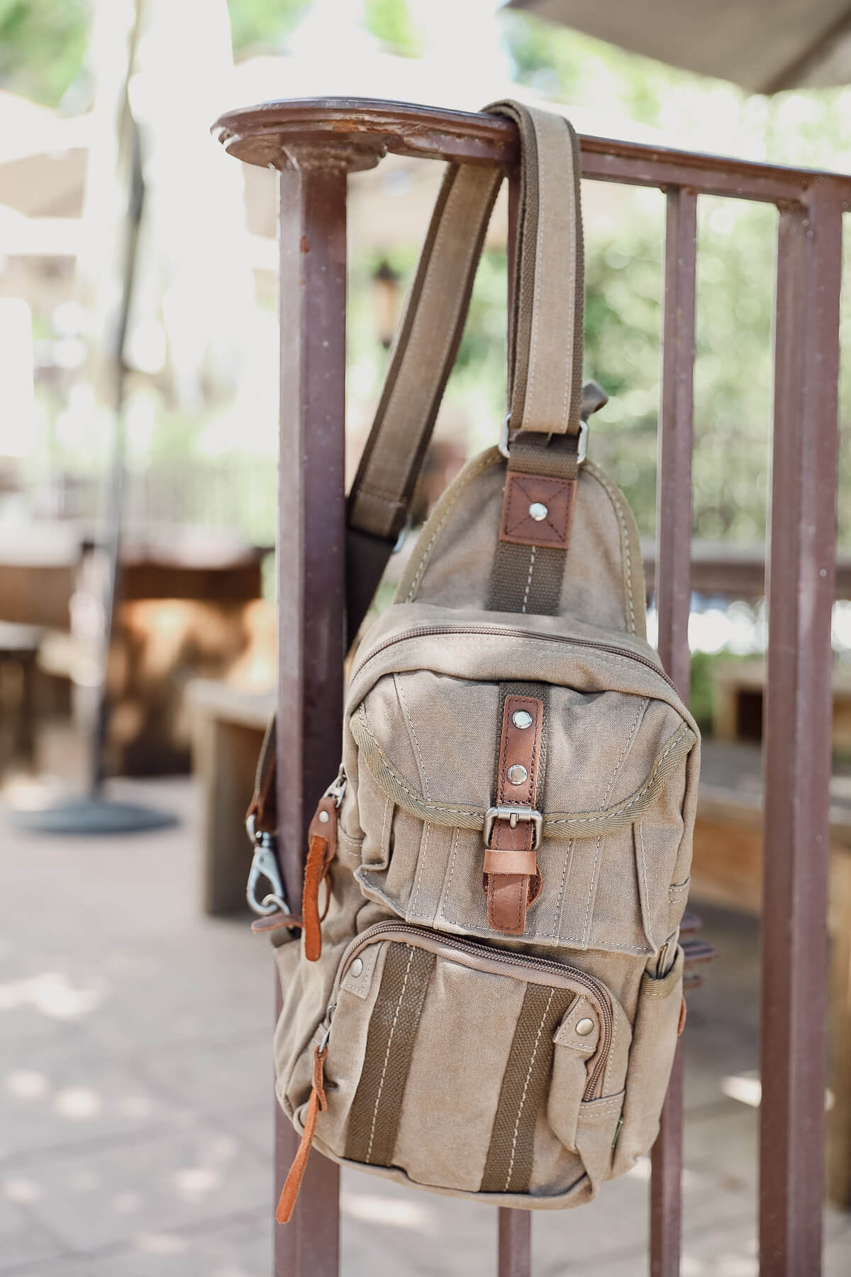 Sling satchel for men or women