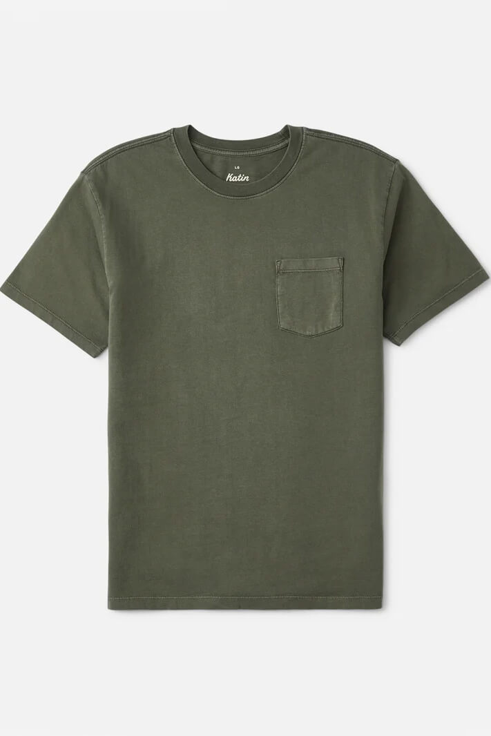 Katin Base Tee in clover vintage