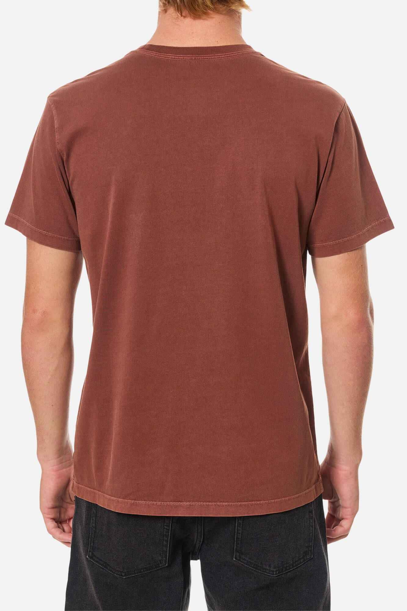 Katin Base Tee Mahogany